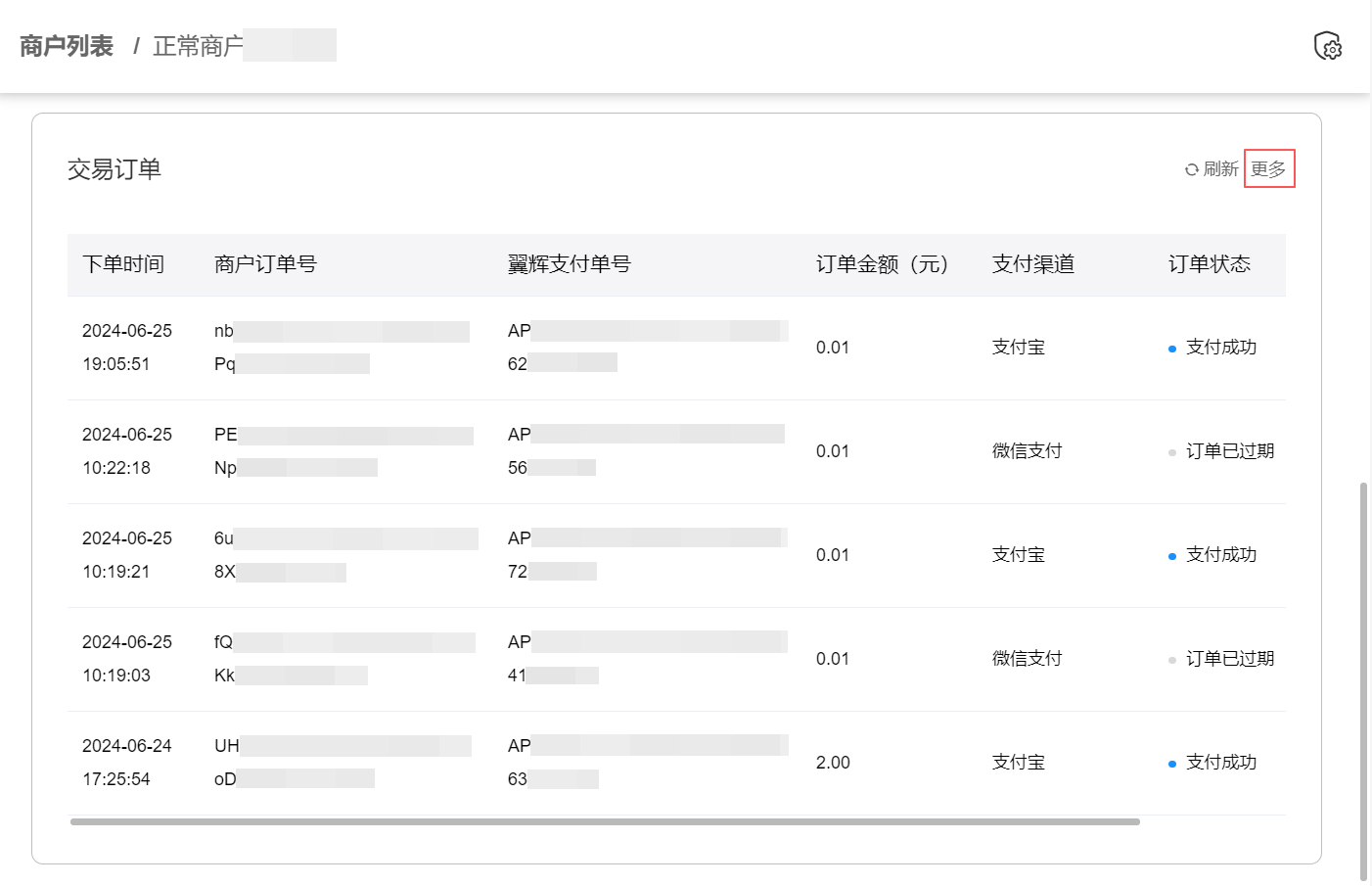 商户详情_交易订单